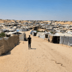 خطر الأفاعي والعقارب يتصاعد على نازحي المخيمات بسبب تدهور البيئة والمأوى المتسع.