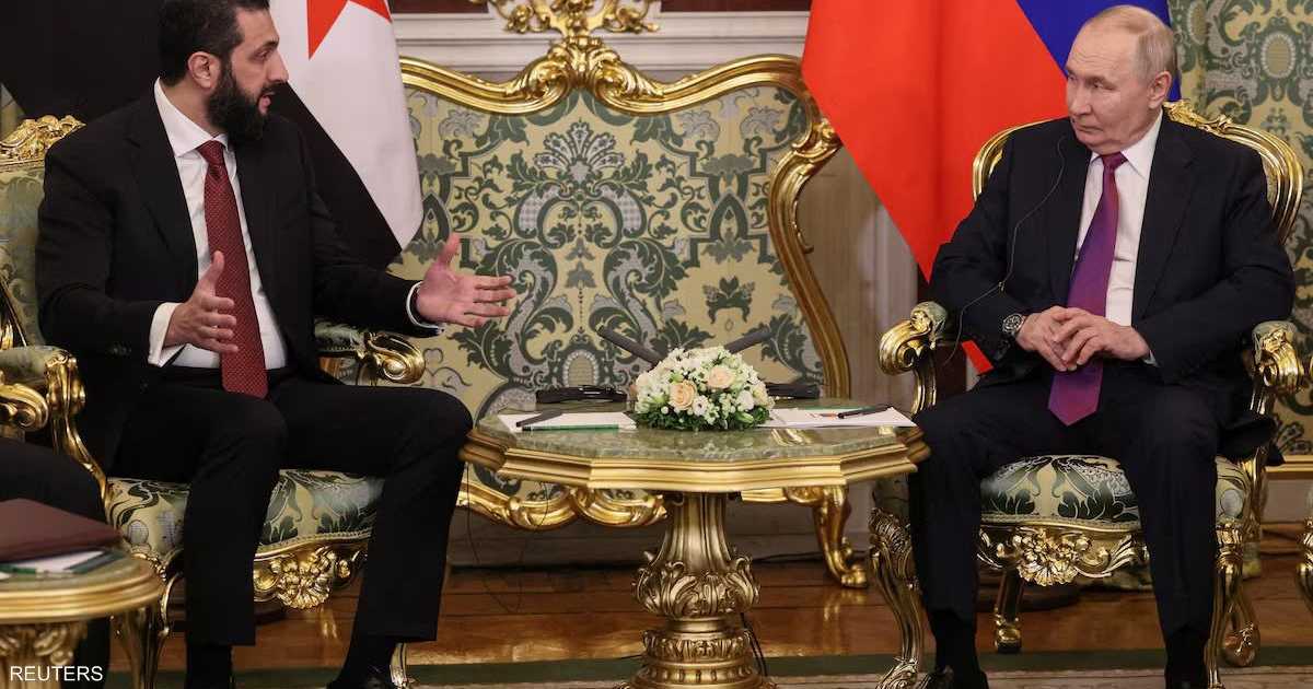 بوتين يؤكد دعم روسيا لوحدة سوريا ورفضها للاعتداءات الإسرائيلية