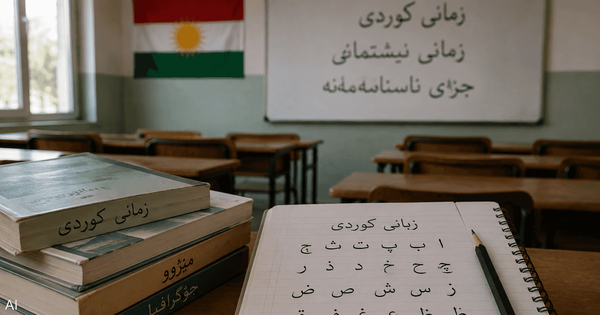 اللغة الكردية مادة إلزامية في المنطقة وتدريسها ثلاث مرات أسبوعياً