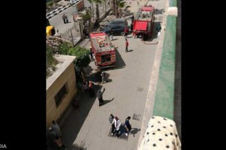 حريق في قاعة حضانة أطفال بمستشفى مصري وتم إخلاء 13 حالة دون إصابات أو وفيات