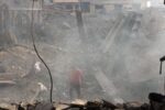 غارة إسرائيلية تقتل 5 فلسطينيين وتصيب عشرات بغزة