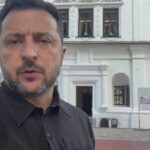 زيلينسكي يوضح سبب إسقاط صاروخ واحد فقط من الهجمات الأخيرة لإسقاطه لافتقار أوكرانيا للصواريخ الاعتراضية لمنظومات باتريوت.