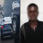 شاب سوداني يضبط بعد قفزه على أسقف السيارات بطرق القاهرة.