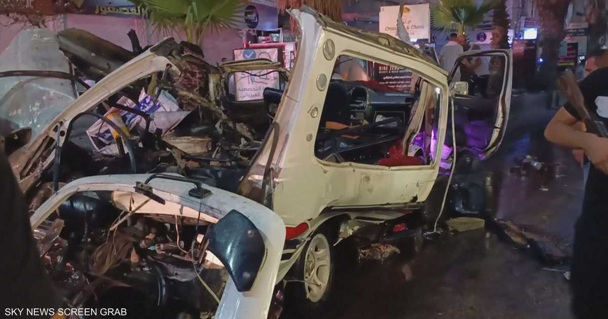 انفجار يودي بحياة شخصين وإصابة 13 آخرين وسط المدينة