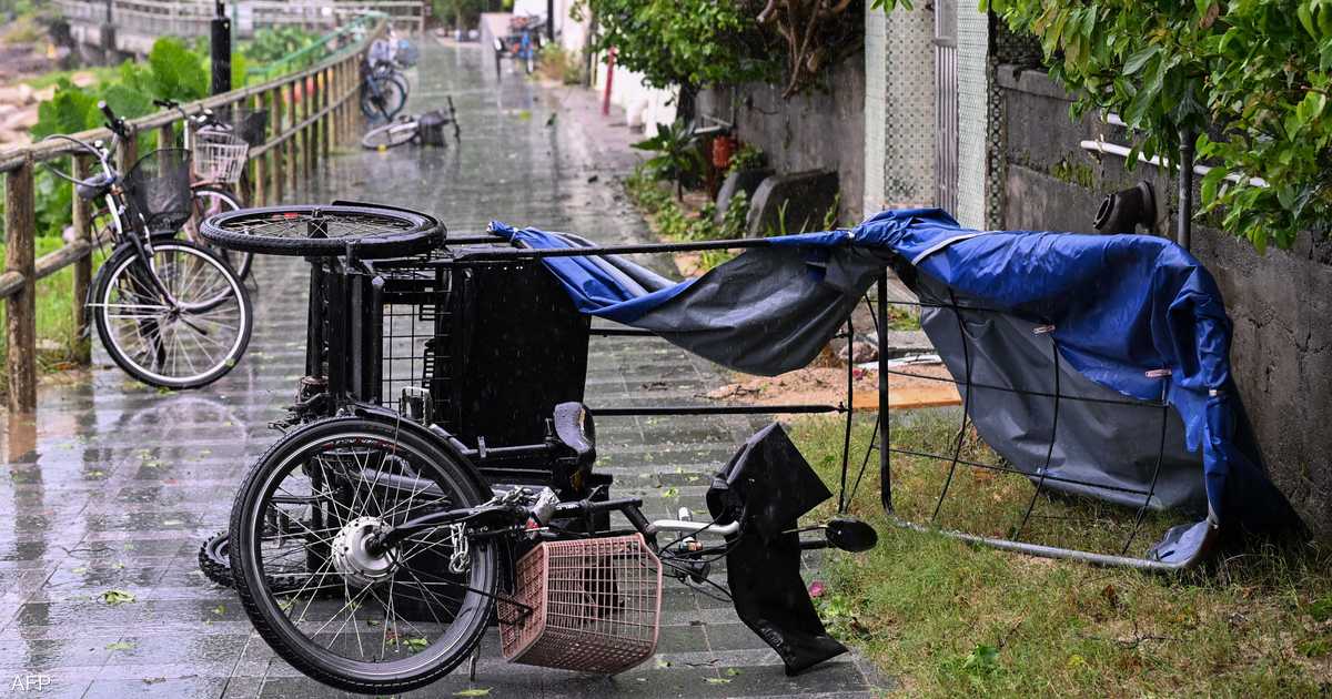 إعصار دولفين يقترب من أوكيناوا ويتوقع وصوله إلى سواحل الصين