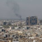 طائرات مسيّرة تصل إلى السليمانية وتتسبب بحريق، وتُسقط في أربيل بعد انسحاب قوات التحالف.