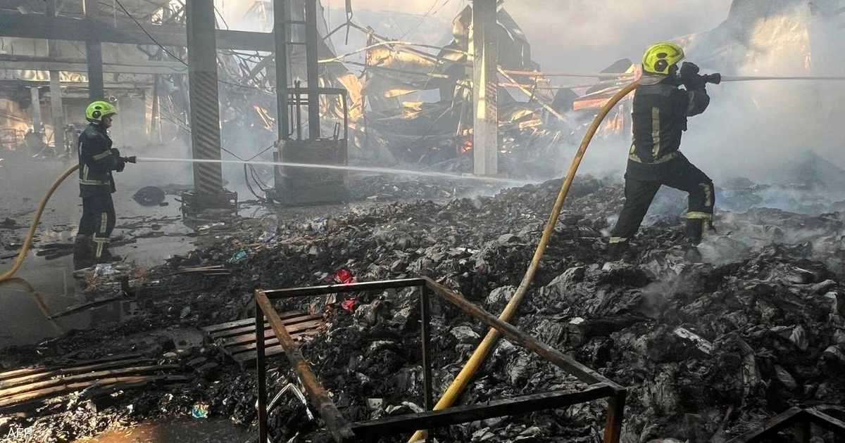 هجوم صواريخ على كييف وأهداف في جنوبي وشرقي روسيا أوكرانيا ترد بالهجمات المسيرة