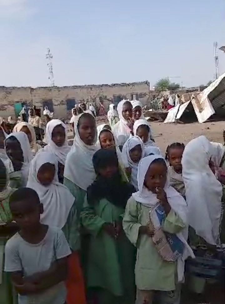 انهيار مدارس ود الأبيح بعد أمطار غزيرة ورياح قوية في الجزيرة