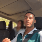 فتاة البيرة تُقبض عليها بعد اعتدائها على سائق وتلفيق اتهاماته في فيديو مسجل.