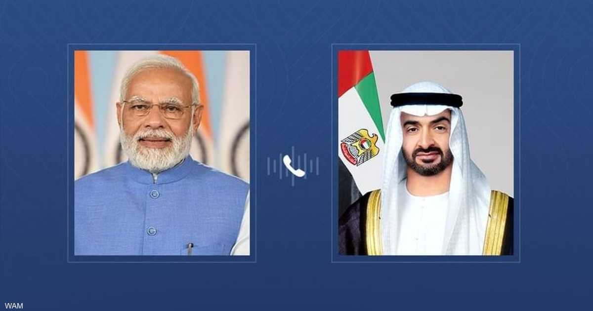 الشيخ محمد بن زايد يهنئ رئيس وزراء الهند بمناسبة ميلاده ويؤكد على التعاون المشترك لخدمة البلدين والمنطقة