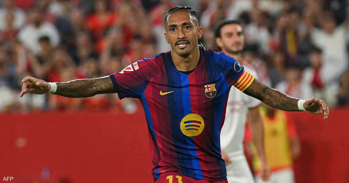 برشلونة يفوز على إشبيلية برباعية في الدوري الإسباني