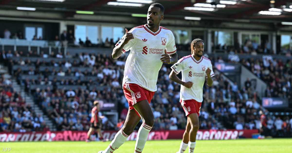 بورنموث يهزم ليفربول بهدف نظيف في الدوري الإنجليزي