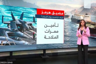 ناقلة بريطانية وغازية نفطية تعرضان لمقذوفات في مضيق هرمز وإصابة أفراد طاقمها
