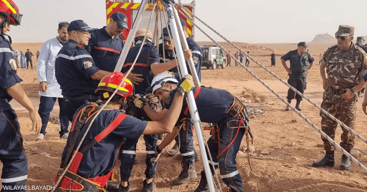 الطفل أيوب (10) يسقط في بئر عميق 80 متراً ويُعلّق في جزائري.