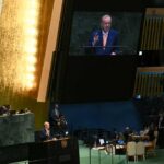 أردوغان يلفت الانتباه إلى خطورة الوضع في الأراضي الفلسطينية خلال كلمته في الأمم المتحدة ويطالب بضغط دولي على إسرائيل