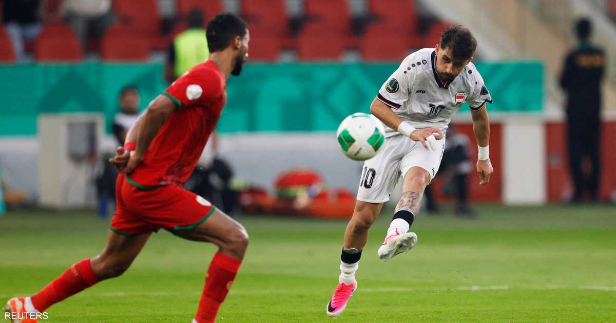 العراق وعمان يتعادلان في المباراة الافتتاحية للمجموعة ببطولة كأس العرب في جدة