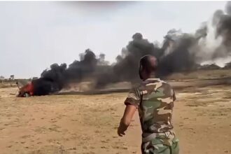 الجيش السوداني يسقط طائرة مسيرة استراتيجية شمال شرق شمال كردفان