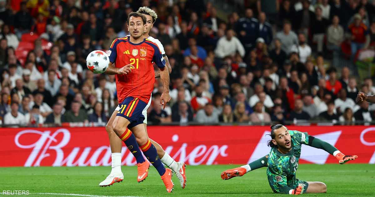 إسبانيا تنتصر على إنجلترا بهدفين دون رد في مباراة ودية بعد كأس العالم.