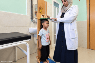 الأزمة الصحية تتفاقم: قصر قامة ونحول شديد بين أطفال النازحين في غزة