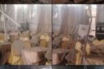 مليشيا الدعم السريع تدمير صالة ود التوم في الأبيض بطائرة مسيرة