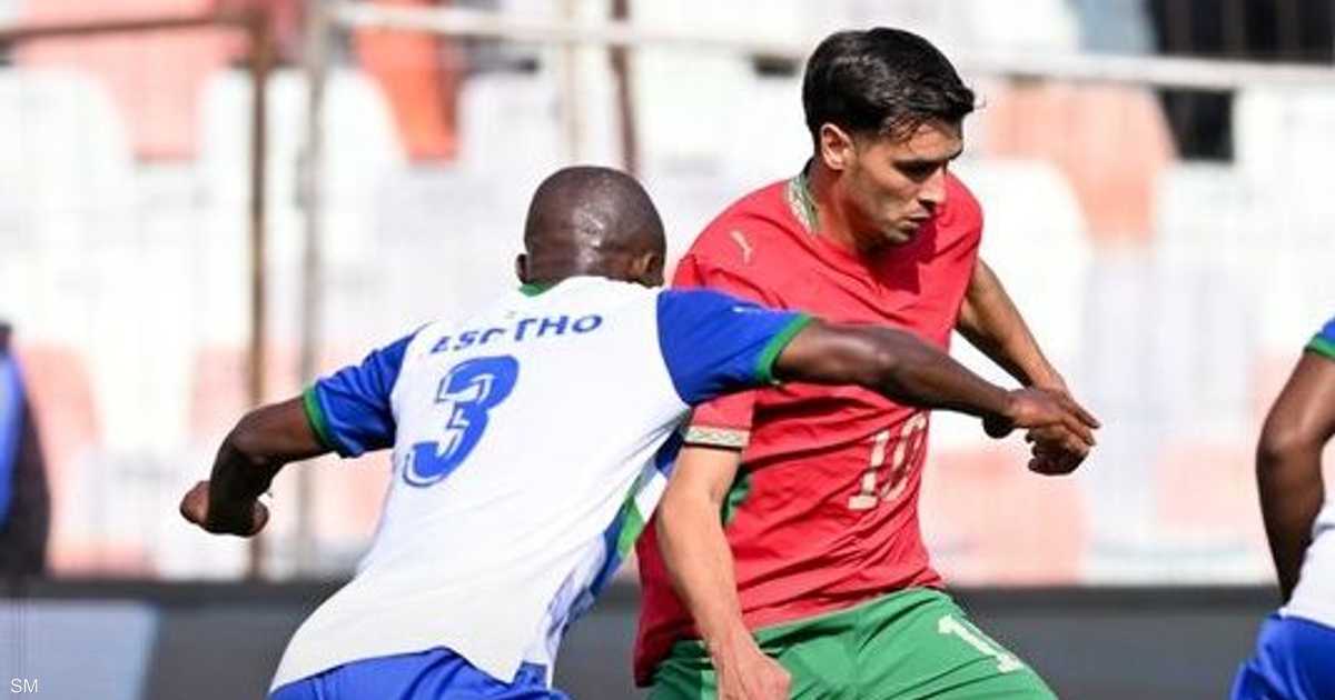 المغرب يفوز على ليسوتو بهدفين دون رد في التصفيات الإفريقية للكبار