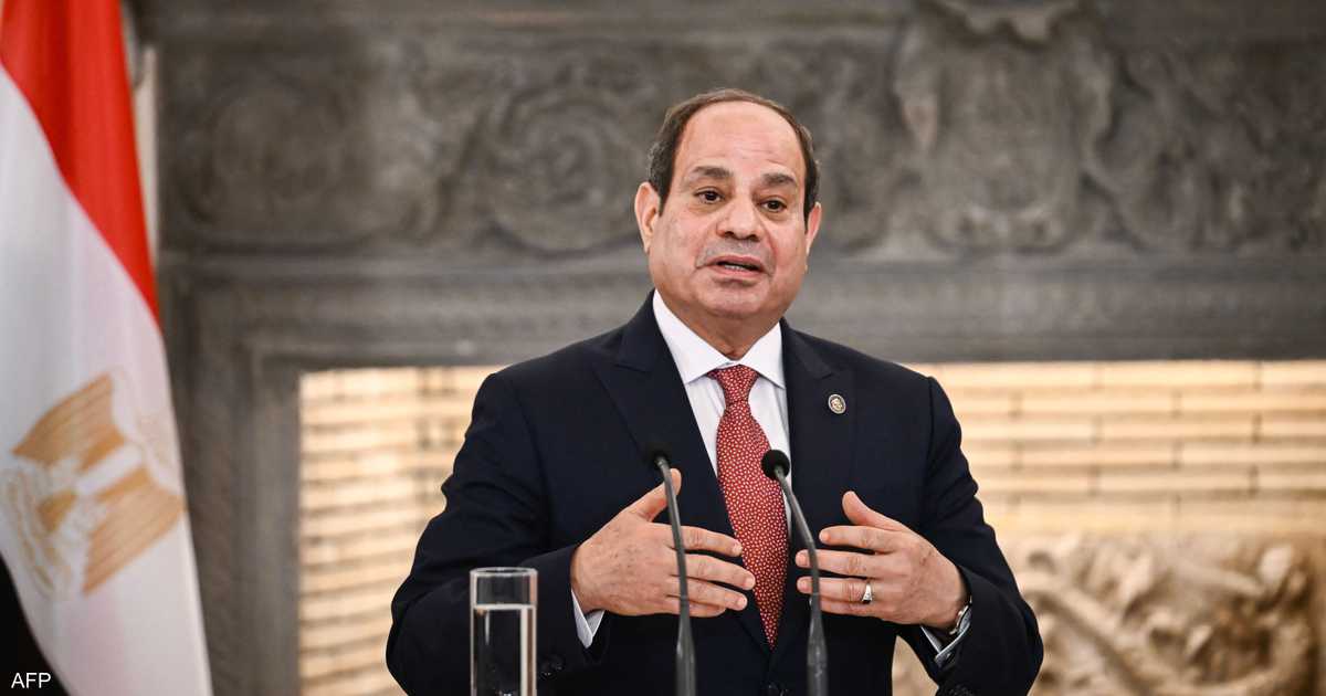 السيسي وتاياني يؤكدان أهمية ضمان حرية الملاحة وتنسيق جهود السلم والاستقرار الإقليمي