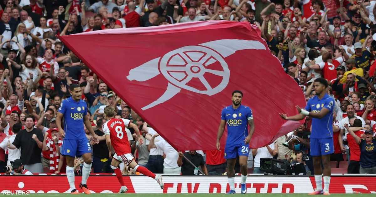 أرسنال يفوز على تشيلسي 2-1 ويتقدم بفارق الأهداف خلف مانشستر سيتي المتصدر