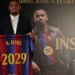 برشلونة يوافق على انتقال غابريال جيسوس من أرسنال مقابل 10 ملايين يورو