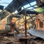 استهداف كلية الأبيض التنموية ومقتل حارسها في هجوم بالطائرات المسيرة.