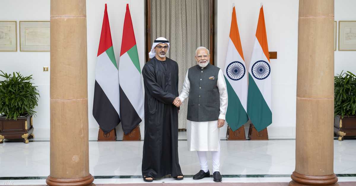 رئيس وزراء الهند يستقبل ولي عهد في نيودلهي
