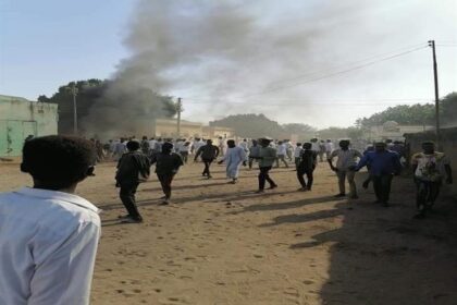 احتجاجات عنيفة في الضعين ضد استنفار الشباب للقتال بصفوف الدعم السريع.