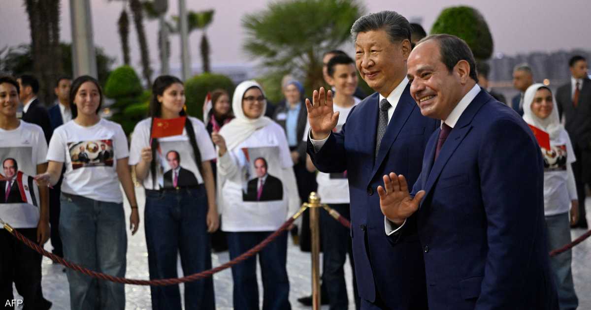 الرئيس الصيني في زيارة تاريخية إلى القاهرة بعد عشر سنوات