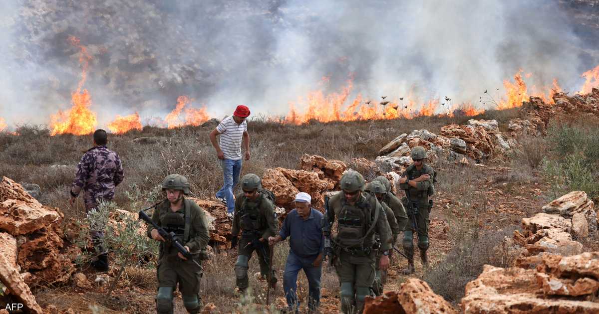 مزارعون فلسطينيون يواجهون مستوطنين واعتقالات خلال قطاف الزيتون في الضفة الغربية.