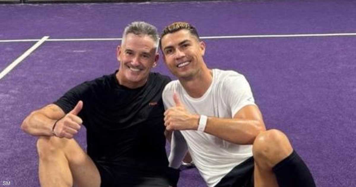 رونالدو يلتقي لاعب البادل ويكشف شغفه بممارسة الرياضة خارج كرة القدم