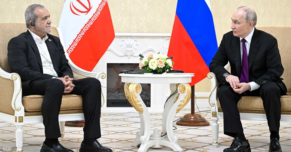 بوتين: روسيا مستعدة للمساهمة في تسوية الوضع مع إيران