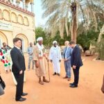 زيارة السفير الألماني لقبة الإمام المهدي لتفقد التراث السوداني.