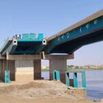 شركة صينية تبدأ صيانة جسر الحلفايا بالخرطوم.