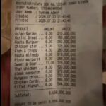 فاتورة عشاء تصل لـ5 مليارات جنيه في مطعم روتس بالخرطوم تثير الدهشة.